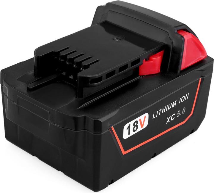 Immagine prodotto NoName Batteria per elettroutensile Milwaukee 18V 5Ah M18 Li-ion (1 pz., Specifico del dispositivo, 5000 mAh)