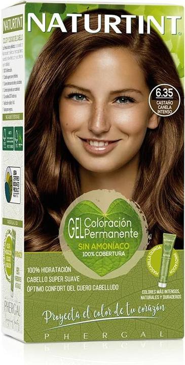 Image du produit Naturtint Encre Pelo Encre naturelle 6,35n Casta?o Canela Intenso (6,35n Casta?o Canela Intenso)