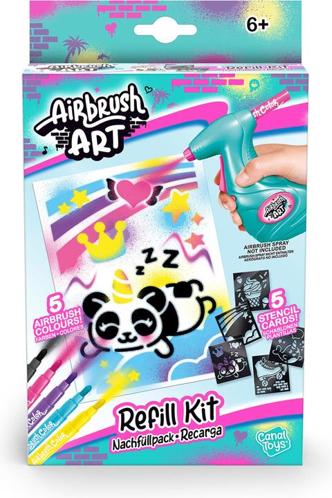 Actual product image Canal Toys Airbrush Art Refill