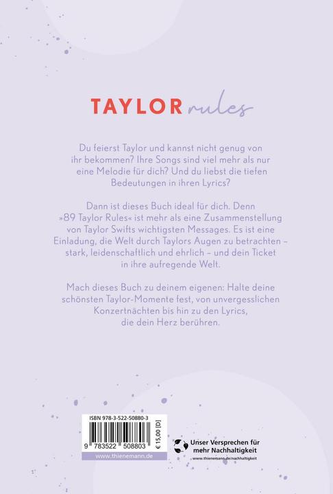 Produktbild Planet 89 Taylor Rules (Deutsch, Michalis Pantelouris, Sophia Pantelouris, 2024)