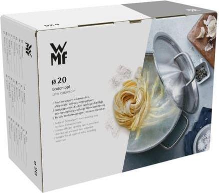 Image du produit WMF Cocotte PREMIUM ONE argentée (20 cm, Cocotte + faitout, Casserole, Acier inoxydable)