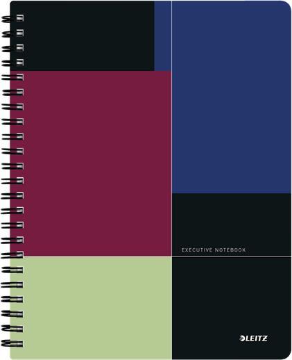 Leitz Executive - taccuino del college (A4, Righe, Copertina rigida)