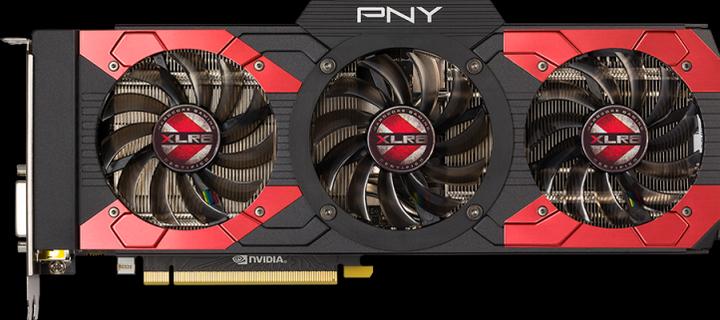 Produktbild PNY GeForce GTX 1080 XLR8 OC Gaming (8 GB)