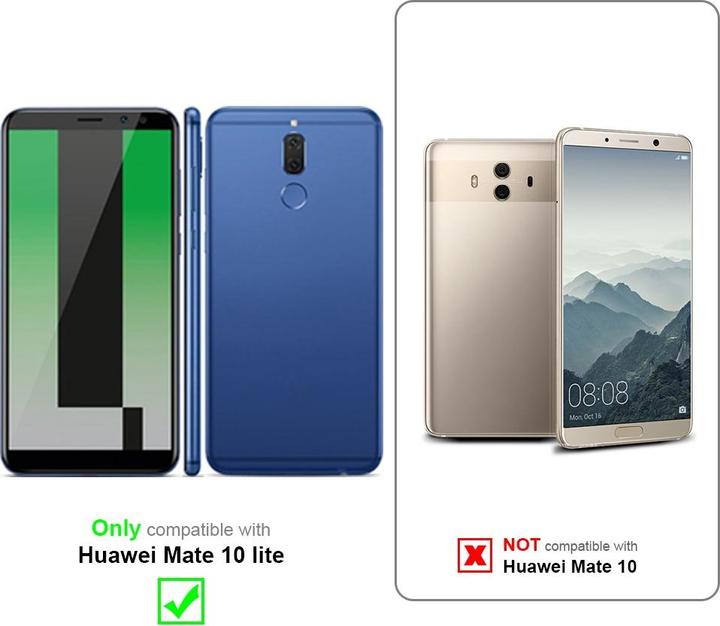 Image du produit Cadorabo Couverture en verre TPU 2 couleurs (Mate 10 Lite)