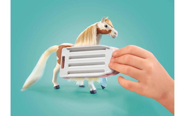 Produktbild Playmobil Ellie & Pferd mit Kreppeisen (71639, Playmobil Horses of Waterfall)