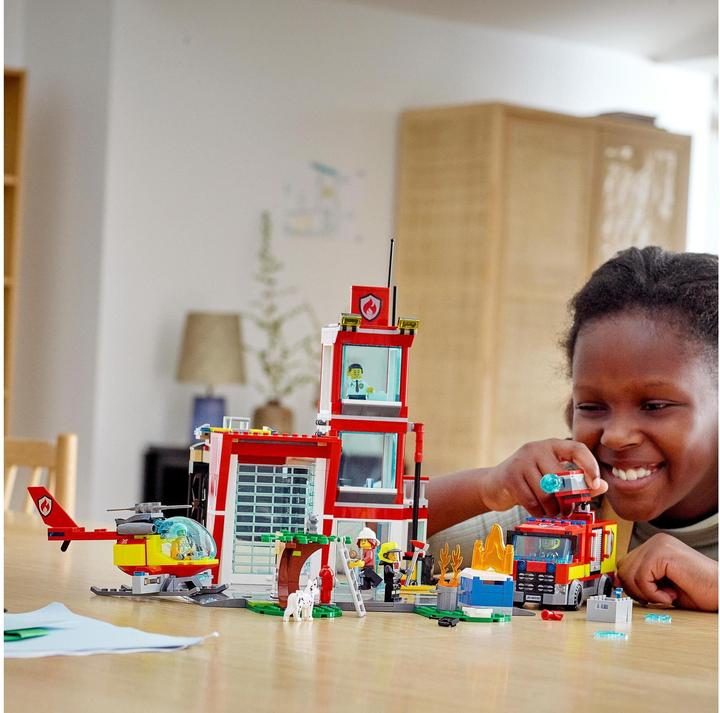 Image du produit LEGO Caserne de pompiers (60320, LEGO City)