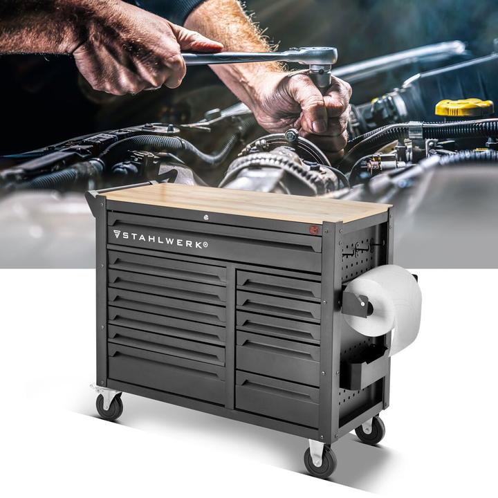 Actual product image Stahlwerk Workshop trolley DINO Tool trolley XXL Assembly trolley 364 tools CrV (364 x)