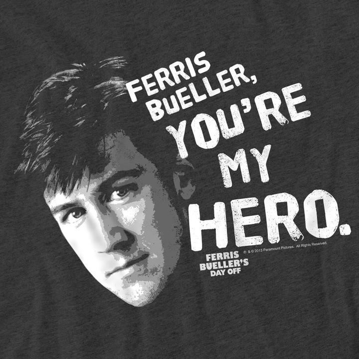 Produktbild Ferris Bueller´s Day Off Ferris Bueller's Day Off My Hero TShirt (L)