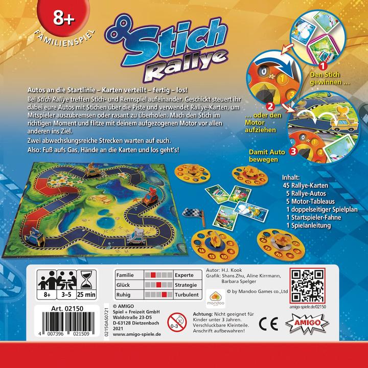 Image du produit Amigo Stich Rally, d seulement en allemand (Allemand)