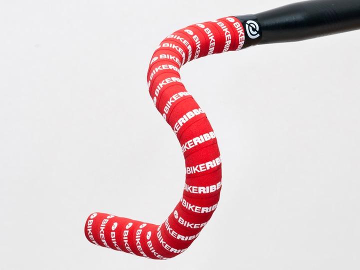Immagine prodotto MGA Avvolgimento per la cinghia del volante della bicicletta misura 2,5 mm Eco pelle rossa (nuovo)