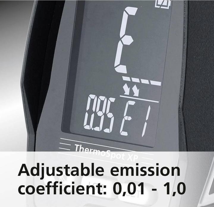 Image du produit Laserliner Thermomètre infrarouge ThermoSpot XP (-40°-1500°C50:1, type K, USB, BLE)