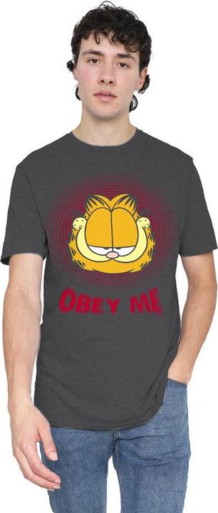 Actual product image Garfield Unisex Adult Obey Me T-Shirt (3XL)