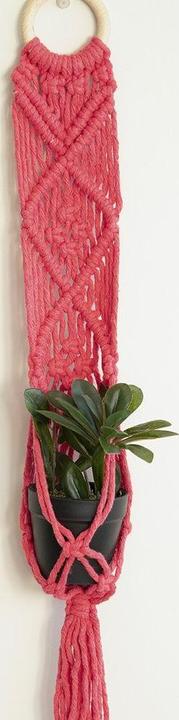 Image du produit Hoooked Kit de bricolage macramé suspension florale Bali corail