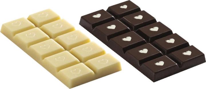 Actual product image Decora La Tavoletta Love chocolate bars