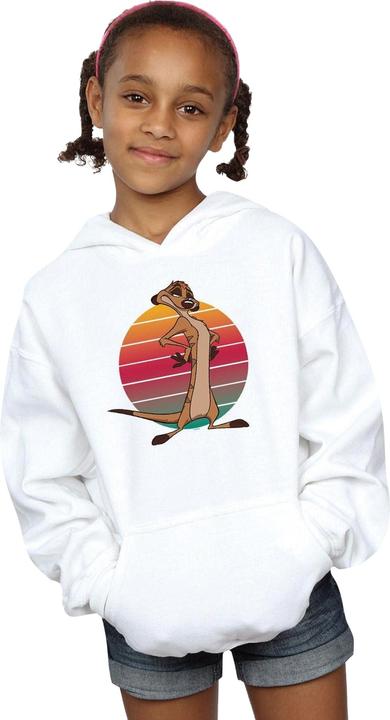 Immagine prodotto Disney The Lion King Timon Sunset Felpa con Cappuccio Ragazze (116)