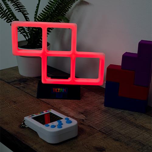 Produktbild Fizz Creations Tetris Red Z Tetrimino Neon Light Retro Gaming Lampe | Officially Licensed | USB Power