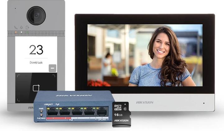 Hikvision DS-KIS604-S(C) Türsprechstellenset IP (Ethernet)
