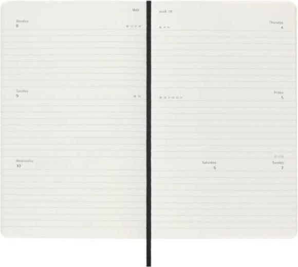 Produktbild Moleskine Wochenkalender (A5, Englisch)