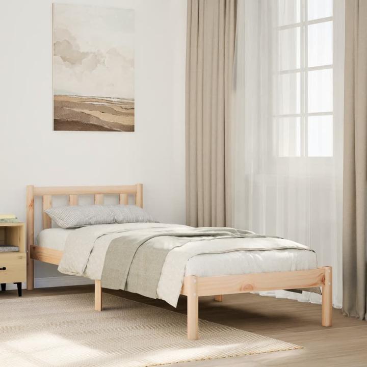 Immagine prodotto VidaXL Bett E x tra Lang ohne Matratze (100 x 210 cm)