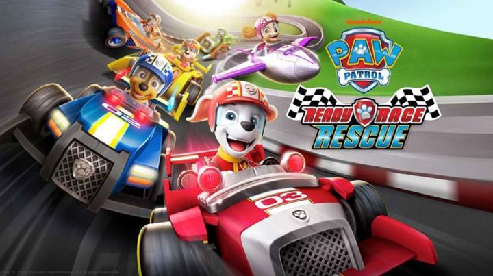 Produktbild Spin Master PAW Patrol - Marshalls Race & Go Deluxe Basis Fahrzeug mit Figur (Ready, Race, Rescue)