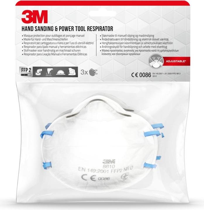 Image du produit 3M Masque de protection respiratoire 8810 (FFP2, 3 x)
