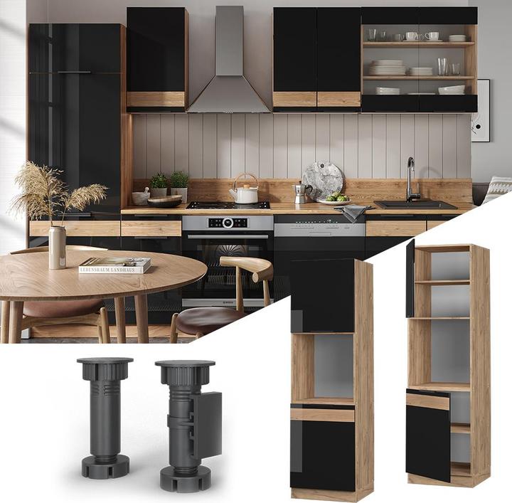 Image du produit Vicco Herdumbauschrank Fame-Line (60 x 58 x 206 cm)