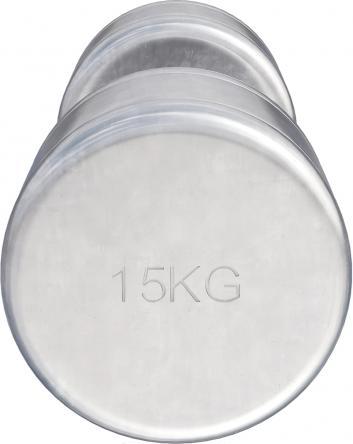 Image du produit Gorilla Sports Haltères courts en chrome (2 x 15 kg)
