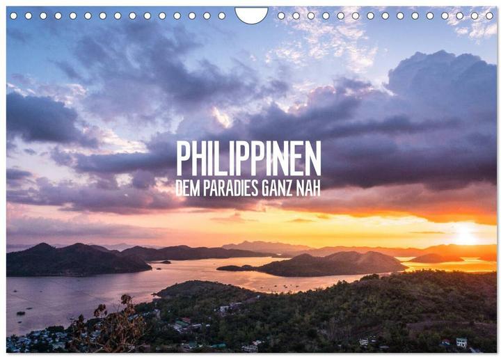 Actual product image Philippinen Foto Wandkalender 2025 (Wandkalender 2025 DIN A4 quer), Monatskalender (A4)