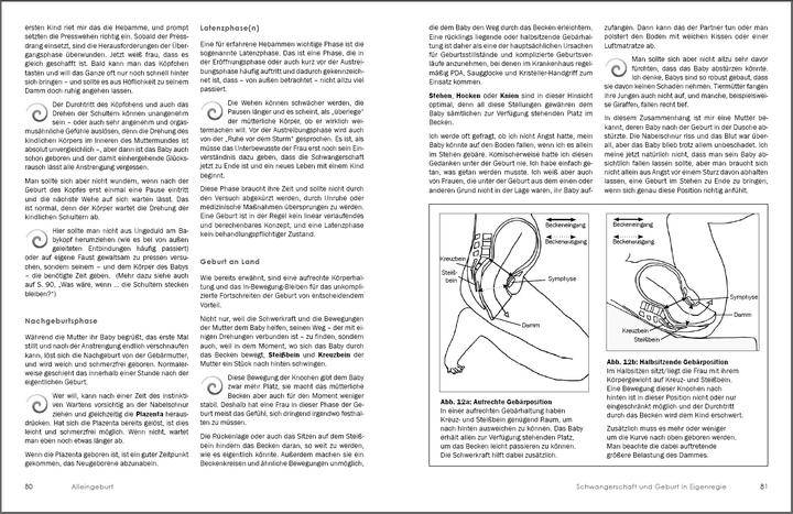 Immagine prodotto Alleingeburt - Schwangerschaft und Geburt in Eigenregie (Tedesco, Sarah Schmid, 2014)