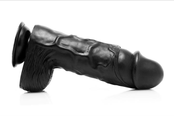 Produktbild XR Brands Giant Black Dong - 10,5 inch / 27 cm