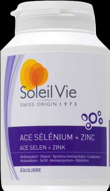 Actual product image Soleil Vie ACE Selen + Zinc Tablette (100 Piece, Pills, 77 g)