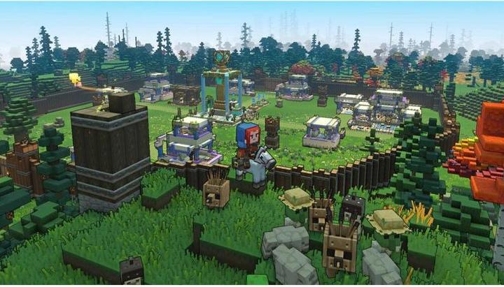 Actual product image Mojang Minecraft Legends DELUXE PS-5 (PS5, DE)