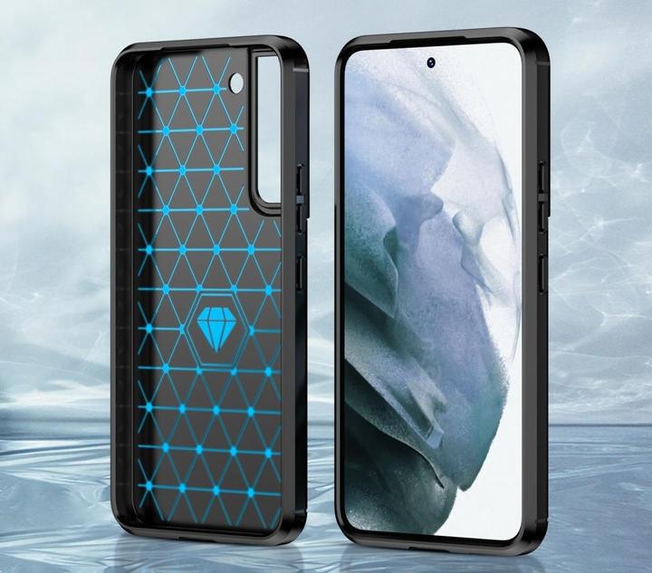 Actual product image Screenguard Samsung Galaxy S23 Cover Carbon Brushed Soft TPU (Samsung Galaxy S23+)
