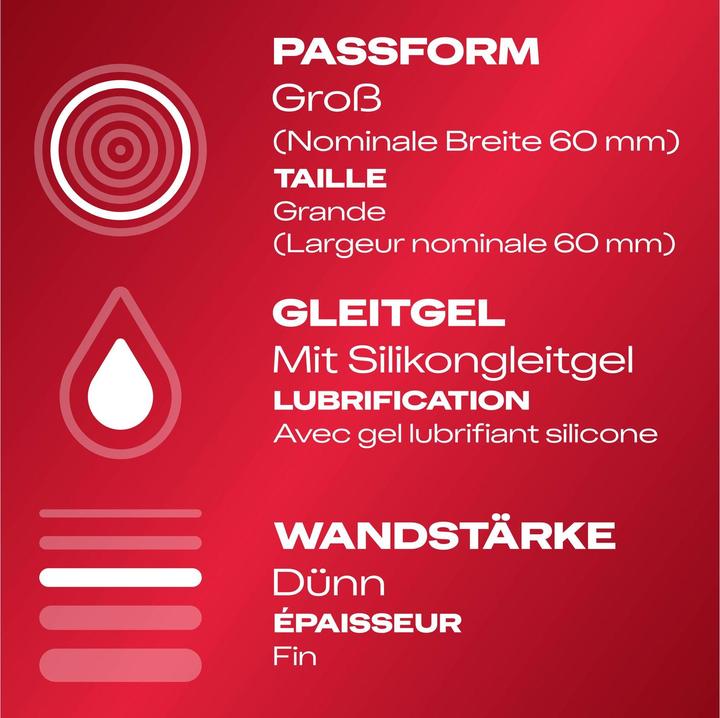 Image du produit Durex Gefühlsecht XXL (30 pcs)