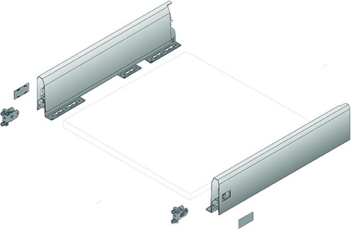 Actual product image Hettich Flexible drawer sets ArciTech, white