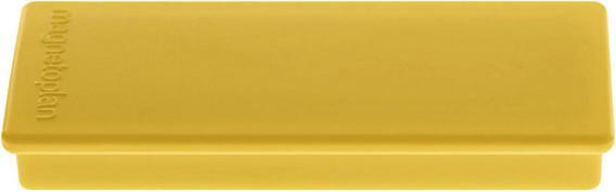 Actual product image Magnetoplan Rectangular magnet, WxLxH 22 x 55 x 8 mm, pack of 60, yellow. (60 x)