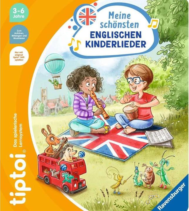 Actual product image tiptoi Meine schönsten englischen Kinderlieder (German, English, Cee Neudert, Patrick Fix, 2023)