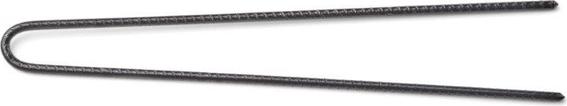 Immagine prodotto Trisa Forcine professionali scanalate a U 73 mm nere 40 pezzi. (40 pz.)