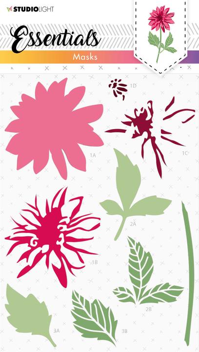 Immagine prodotto Studio Light Maschera Stencil Dahlia Essentials