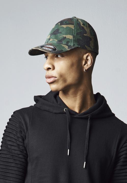 Actual product image Flexfit Garment Washed Camo (S, M)