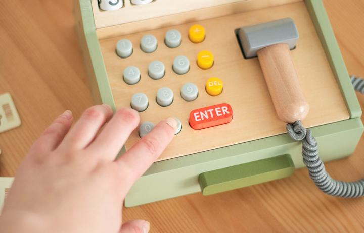 Actual product image UMU Wooden Cash Register