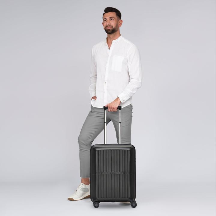 Produktbild Pactastic Collection 01 4-Rollen Kabinentrolley 55 cm mit Dehnfalte (42 l, Handgepäck (bis 50l))