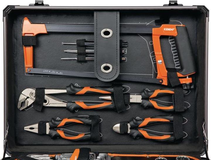Actual product image Kendo Tool case 124-piece (124 pieces)