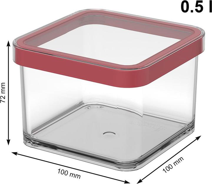 Image du produit Rotho Lot de 5 boîtes Premium LOFT (2.10 l)