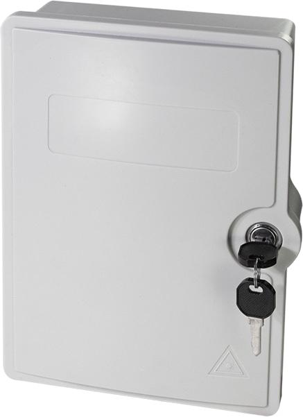 Actual product image LogiLink FTTH/FTTB connection empty housing, 6x LC/QD o. SC/DX (CAT8.2, 0.27 m)