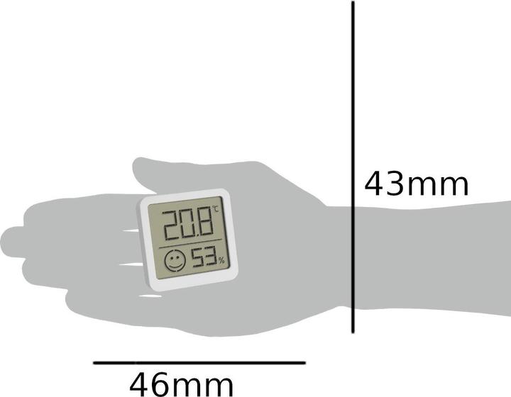 Image du produit TFA Thermo-hygromètre numérique avec zone de confort Thermo/hygromètre