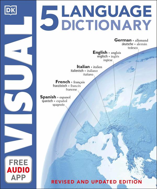 Actual product image 5 Language Visual Dictionary (English, DK, 2020)