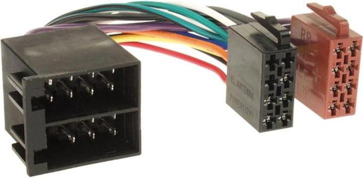 Actual product image ACV ISO socket ISO plug Terminal 15/30 turned