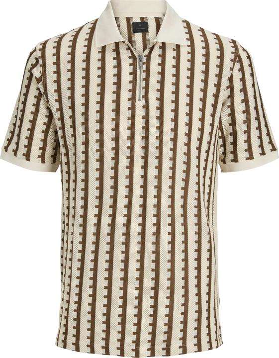 Actual product image Jack & Jones Plus Size Gestreift Poloshirt Poloshirt (6XL)