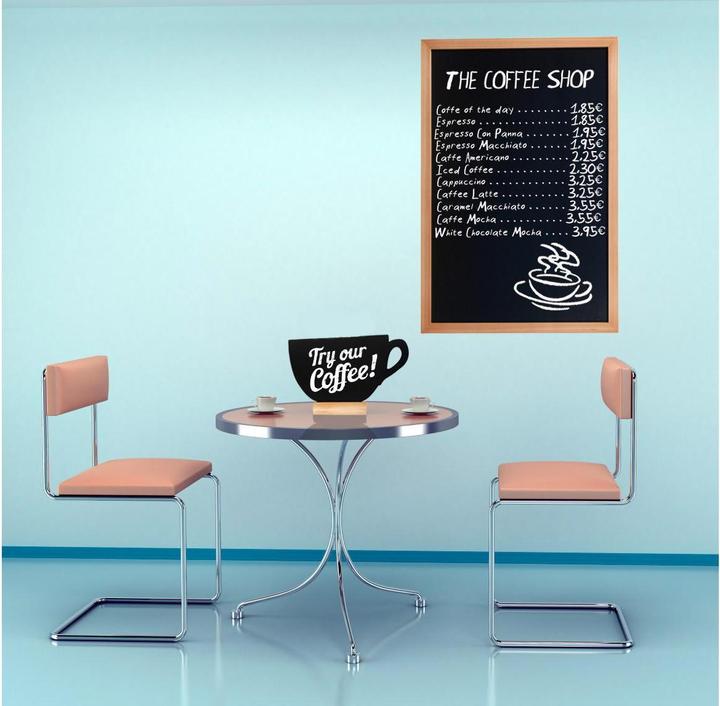 Produktbild Securit Silhouette Cup (Wandtafel, 44 x 29 cm)